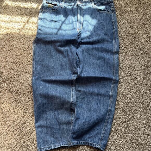 Cinch Straight Leg Jeans Men's green TAG 40x30 Blue Cowboy Workwear - Picture 2 of 8